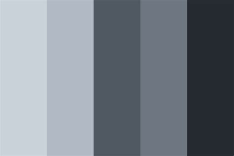 Gray Midnight Color Palette