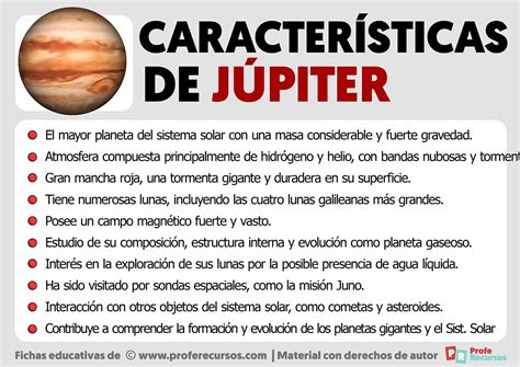 Caracter Sticas De J Piter