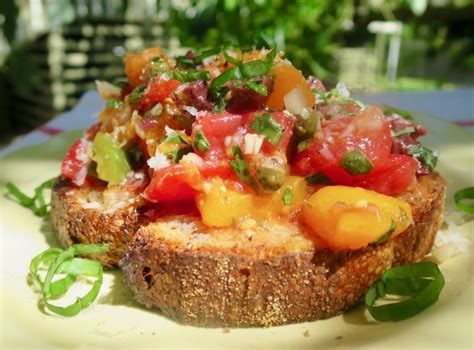 Summer Tomatoes On Capellini And Sourdough Bread My Lilikoi Kitchenmy Lilikoi Kitchen