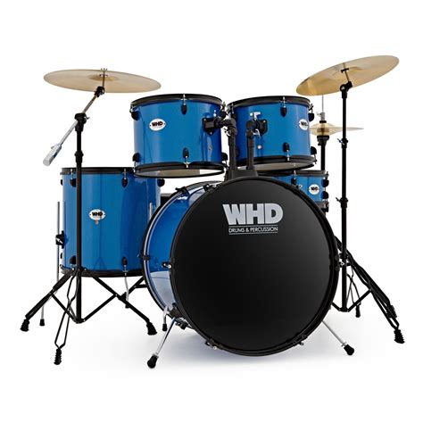 Whd Genesis Complete Drum Kit Sky Blue Sparkle At Gear4music