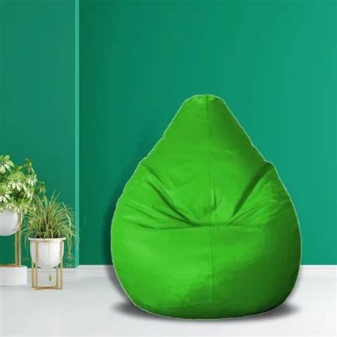 Xxxl Shira 24 Tear Drop Bean Bag Cover Without Beans Green At Rs