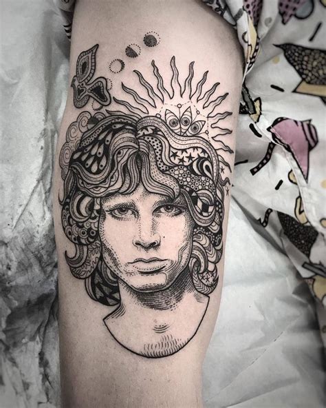 Jim Morrison The Doors Tattoo Tattoo Ideas And Inspiration