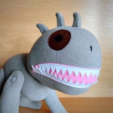 The Behemoth Plush Inspired By Trevor Henderson Soft Toy Monster Plush