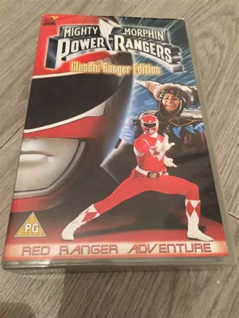 Mighty Morphin Power Rangers The Movie Vhs Blue Classic Ranger