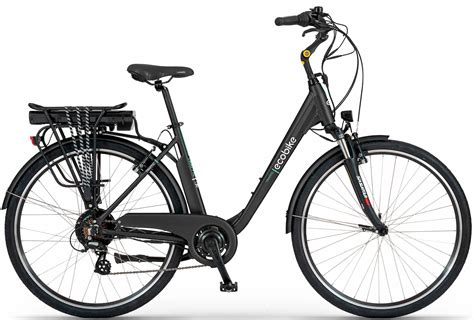 Elektrische Fiets Dames Lage Instap 28 Inch Zwart 418wh Fietsenmagazijn