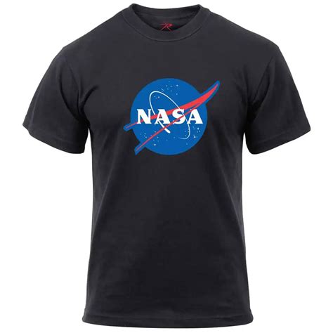 Black Nasa Logo T Shirt