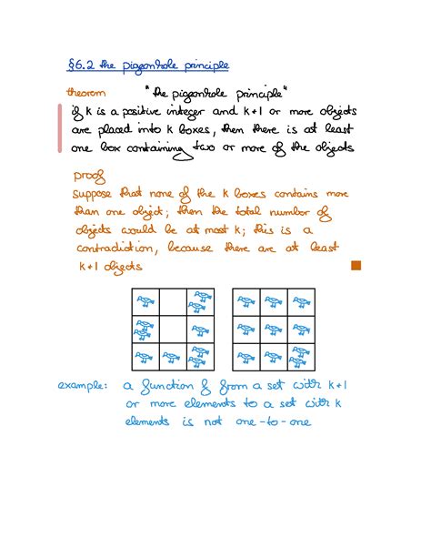 SOLUTION 6 2 The Pigeonhole Principle Studypool