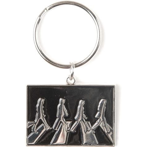 Beatles Abbey Road Crossing Metal Key Chain 139038 Rockabilia Merch Store