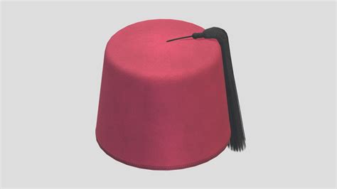 Fez Hat Low Poly Pbr Buy Royalty Free 3d Model By Frezzy Frezzy3d [c25d36f] Sketchfab Store