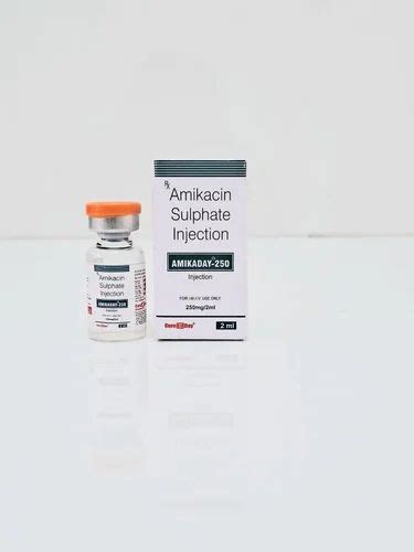 Amikacin 250 Mg Injection AMIKADAY 250 At Rs 85 Vial Amikacin