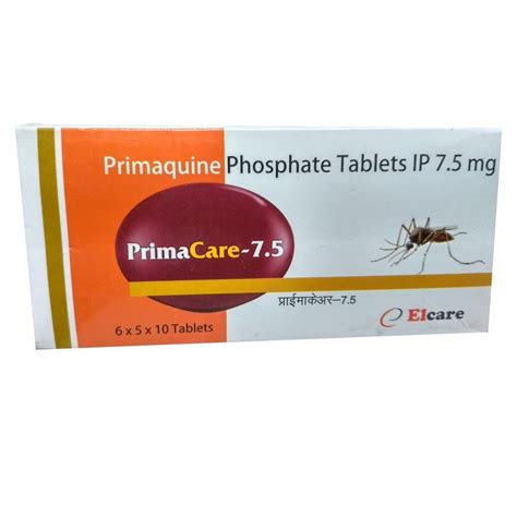 Elcare 7 5 Mg Primaquine Phosphate Tablets IP Prescription At Best