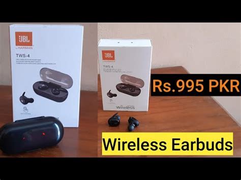 Jbl Tws Earbuds True Wireless Earphones Review Unboxing Youtube