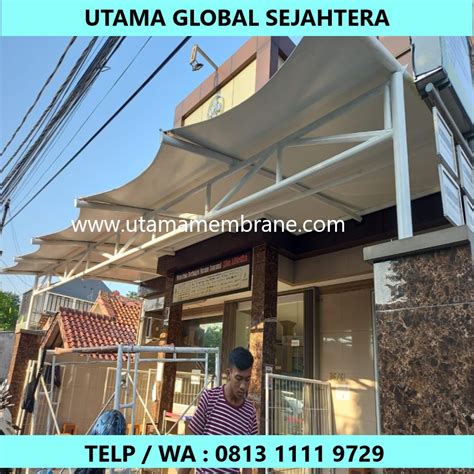 Jual Dan Pasang Kanopi Membran Dan Harga Canopy Membrane Murah