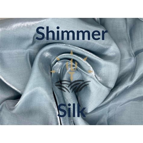 Jual Kain Shimmer Silk Rose Shimmer Organza Shimmer Silk Premium