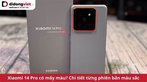 Xiaomi Pro C M Y M U Chi Ti T T Ng Phi N B N M U S C