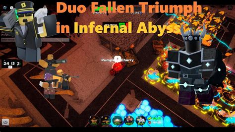 Duo Fallen Triumph In Infernal Abyss Map Tower Defense Simulator