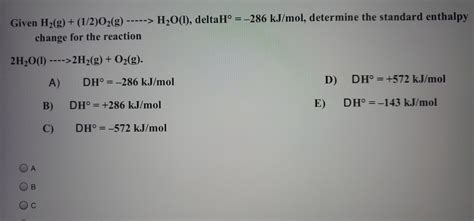 Solved Given H G G H O L Delta H Chegg