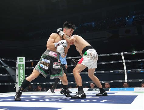 田中恒成がデラホーヤ超えの最速21戦目で世界4階級制覇 今後は井岡へのリベンジと4団体制覇 ボクシング写真ニュース 日刊スポーツ