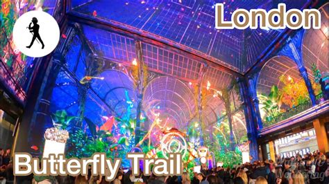 Butterfly Trail Screen Show Tottenham Court Road London Youtube