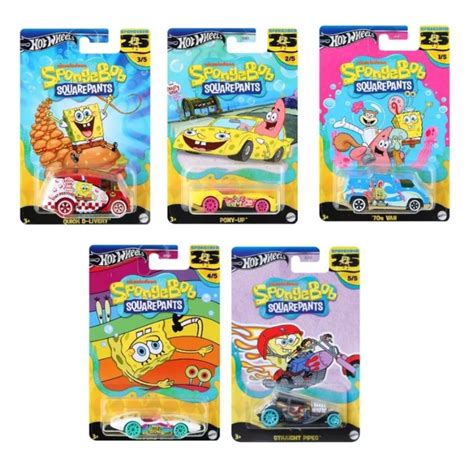 Hot Wheels Bob Esponja Colecci N Spongebob Squarepants Blister X Hot Wheels Falabella