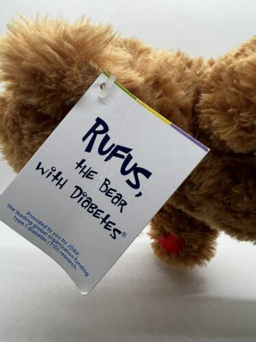 Rufus The Bear With Diabetes With Tag Adorable And Informative