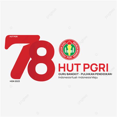 78th Pgri Hut Logo And National Teachers Day 2023 Hd Images Vector ...