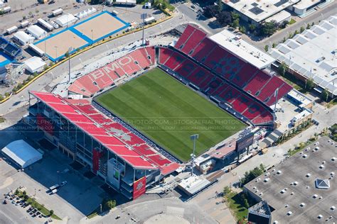 Aerial Photo Bmo Field Toronto