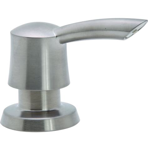 Brushed Nickel Soap Dispenser