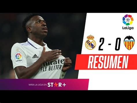 Real Madrid Vs Valencia 2 0 Resumen Video Mejores Jugadas Y Goles