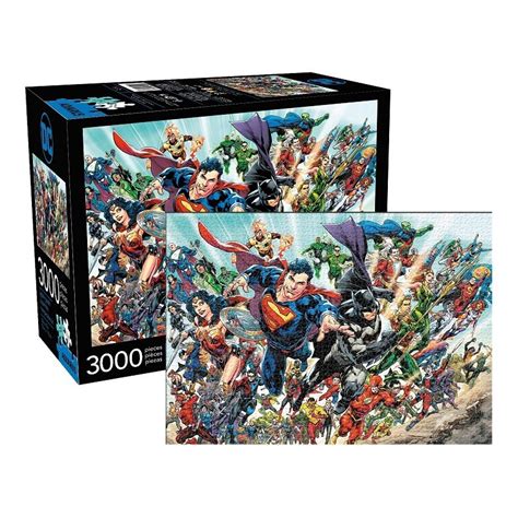 DC Comics Cast 3000 Piece Jigsaw Puzzle DadShop