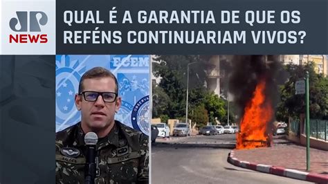 Major Comenta A Possibilidade De Entrada Do Ex Rcito Israelense Por