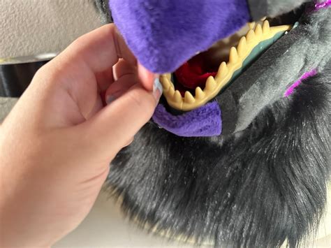 Bird Fursuit With Tail Fully Furred Dino Mask Etsy