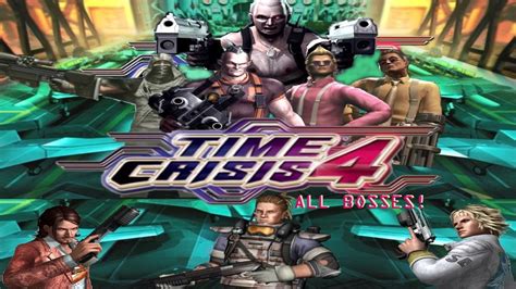 Time Crisis 4 Ps3 All Bosses Youtube