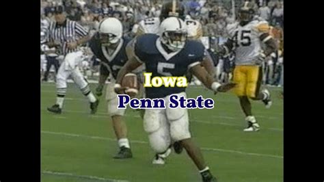 Penn State Vs Iowa 2002 Game Story Youtube