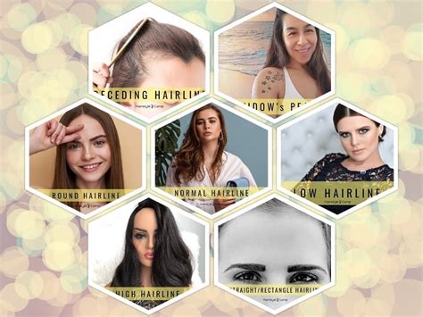 Different Types Of Hairlines For Women With Photos