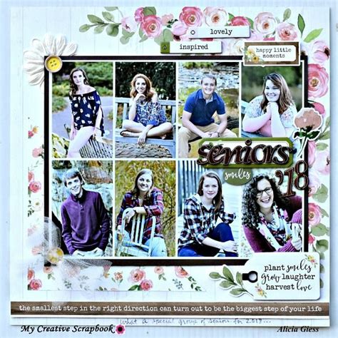 Seniors '18 - My Creative Scrapbook main kit may 2018 Spring Market ...