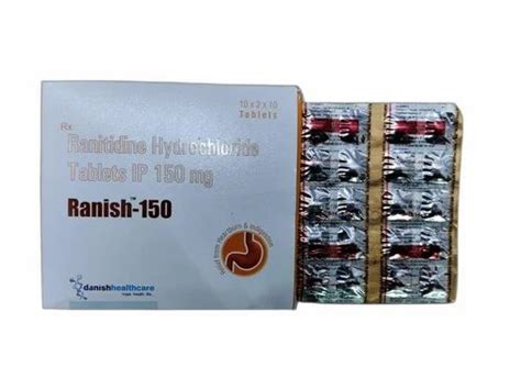 150mg Ranitidine Hydrochloride Tablet Prescription At ₹ 95box In Indore