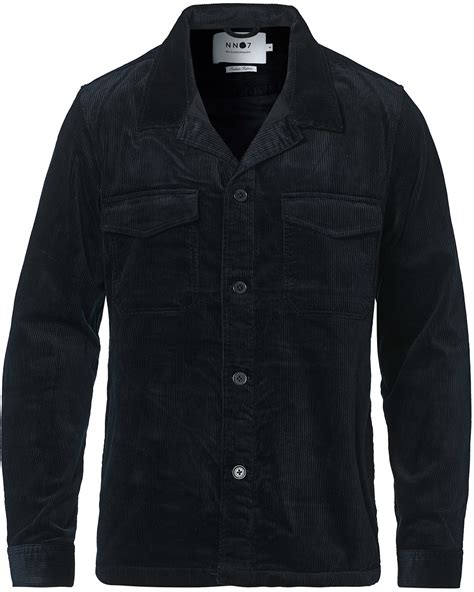 Nn07 Bernard Corduroy Overshirt Navy Blue KÃ¶p Nn07 Careofcarl Es