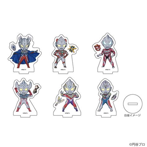 アクリルぷちスタンド「ウルトラマン ニュージェネレーション スターズ」01box A コンプリートbox（全6種）グラフアートイラスト