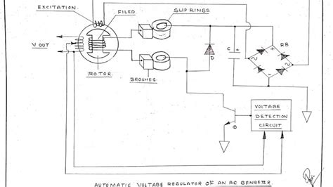 Understanding The Generator Voltage Regulator Schematic A Complete Guide