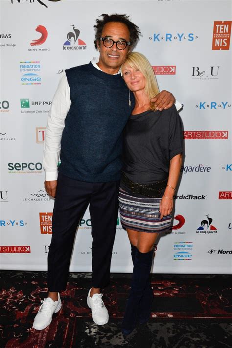 Photo Yannick Noah Et Sa Compagne Isabelle Camus Soir E De Gala Des