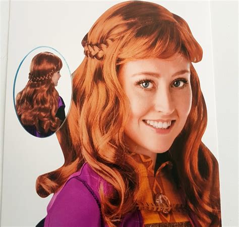 Princess Wig Anna Code 2224 Scalliwags Costume Hire