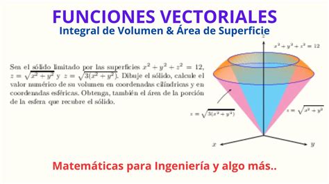 Integral De Volumen En Coordenadas Cil Ndricas Y Esf Ricas Y Rea De