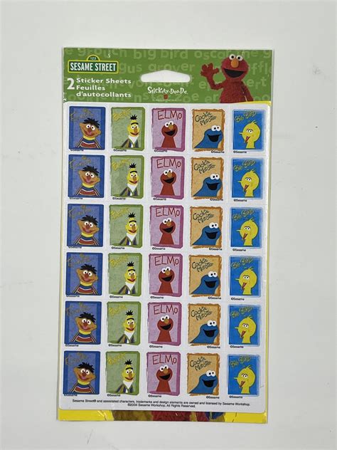 Sesame Street Stickers - 661526336518