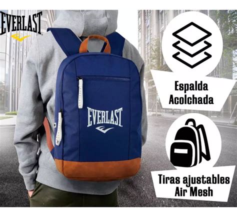 Mochila Everlast Original Reforzada Urbana Deportiva Swat