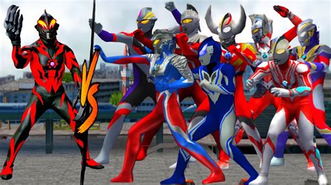 ULTRAMAN BELIAL VS ULTRAMAN ZERO TARO RIBUT ORB GEED ULTRASEVEN