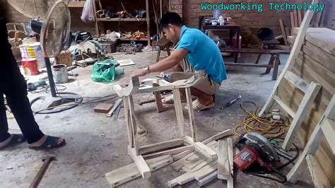 How To Making A Dining Chair Woodworking Technology Youtube