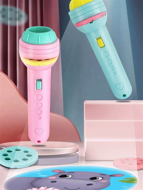Projection Flashlight 12 Slides With 96 Surprise Patterns