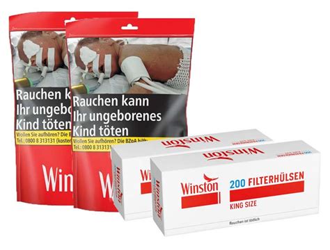 Winston Red Volume Tabak Angebot Online Kaufen