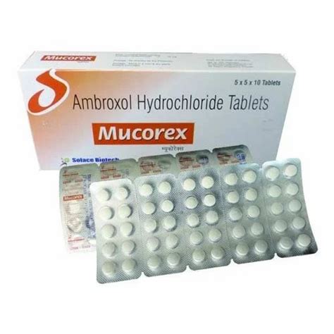 Ambroxol Hydrochloride Tablet at best price in Hyderabad by Vibrant Pharmaceuticals | ID ...